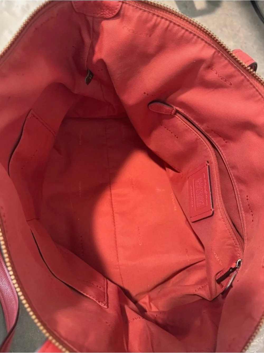 Coach Taylor Tote in Peony! GUC!! Comes with Dust Bag!!